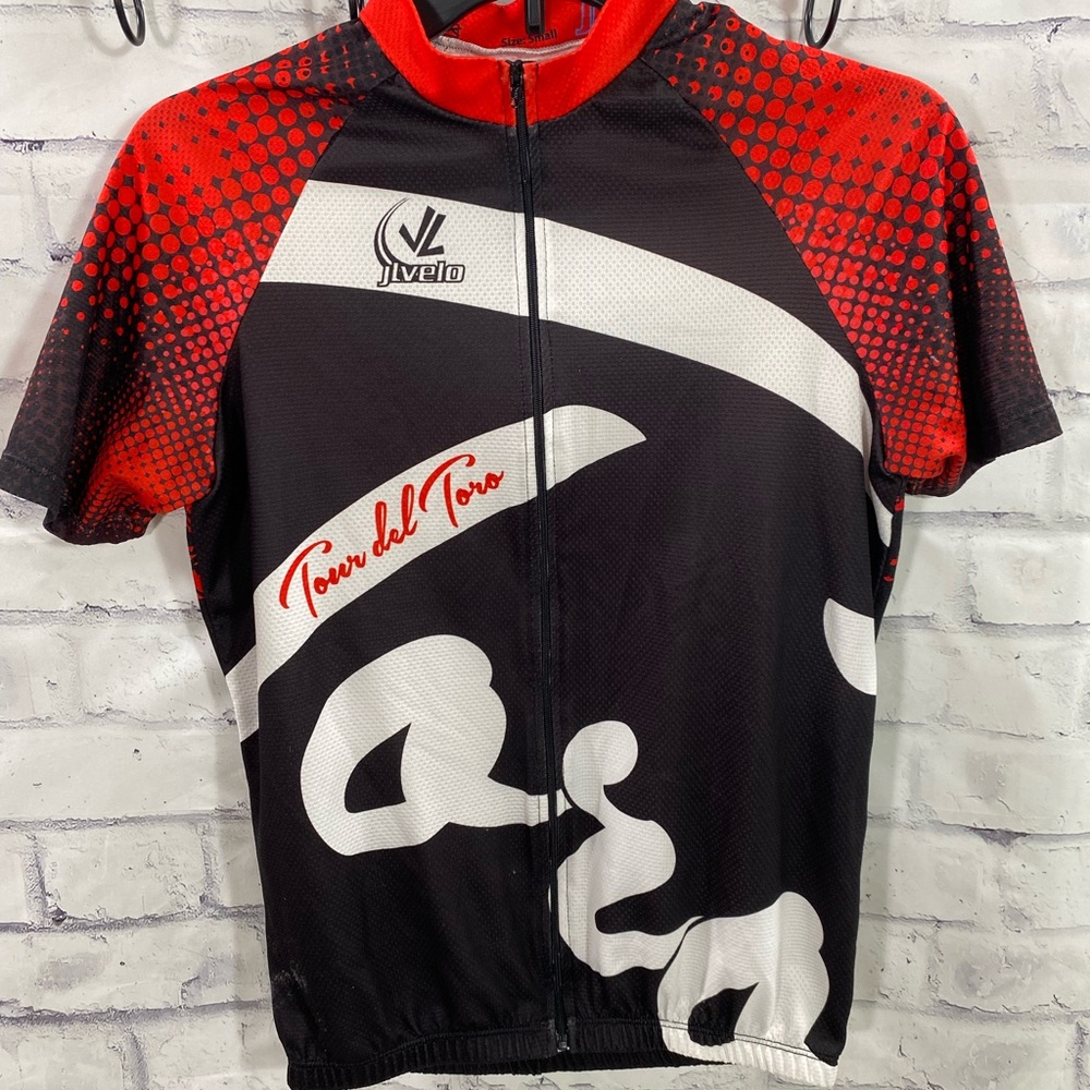 JL Velo Tour Del Toro Cycling Shirt Size S
